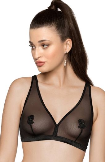Product image of Roza Lisbet Black Soft Cup BRA