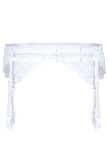 Product image of Roza Lagerta Suspender Belt White