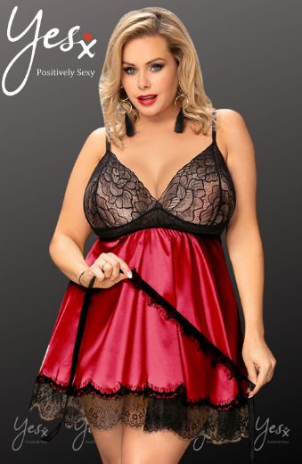 Product image of YesX YX832Q Babydoll & Blindfold