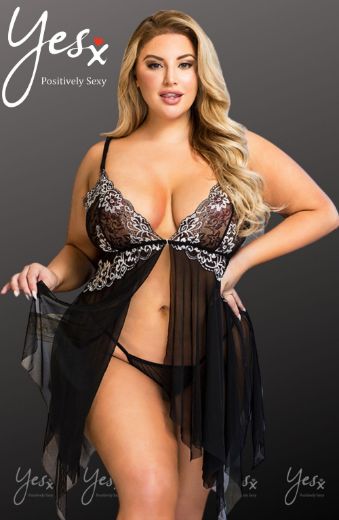 Product image of YesX YX836Q Babydoll Set