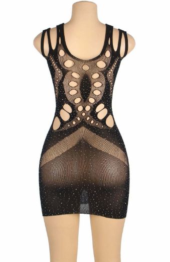 Product image of YesX YX853Q Sparkly Black Dress