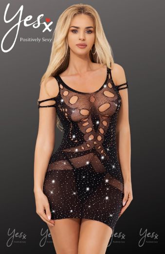 Product image of YesX YX853 Sparkly Black Dress