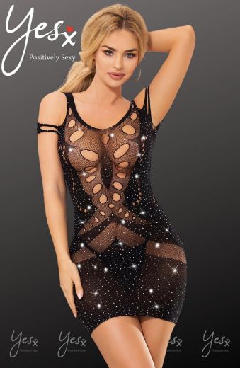 Product image of YesX YX853 Sparkly Black Dress