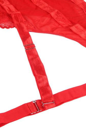 Product image of YesX YX858Q Red Bodysuit