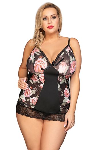 Product image of YesX YX835Q Floral Babydoll