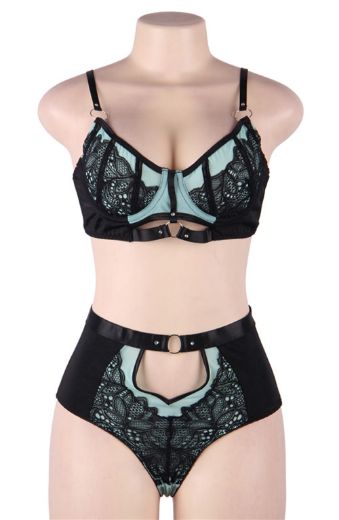 Product image of YesX YX830Q Blue Bra Set