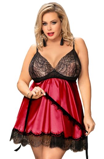 Product image of YesX YX832Q Babydoll & Blindfold