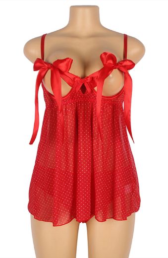 Product image of YesX YX841 Red Babydoll Set