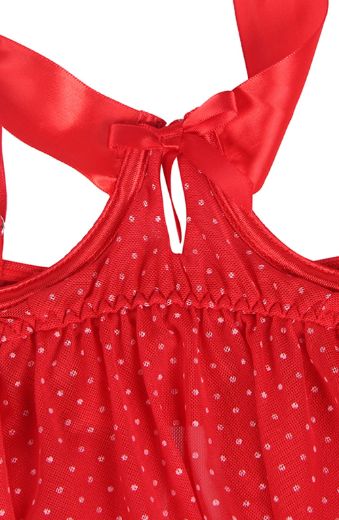 Product image of YesX YX841 Red Babydoll Set