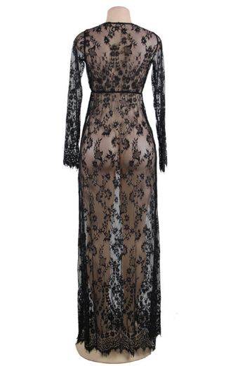 Product image of YesX YX826 Long Gown & Thong