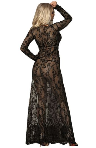 Product image of YesX YX826 Long Gown & Thong