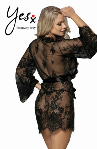 Product image of YesX YX827 Robe Set Black