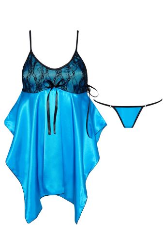 Product image of Beauty Night BN6647 Julieta Chemise Turquoise