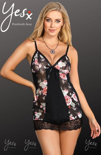 Product image of YesX YX835 Floral Babydoll
