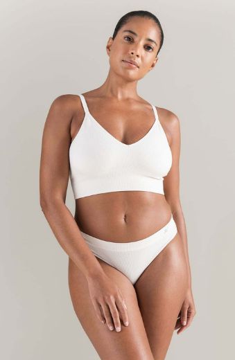 Product image of Nudea The TENCEL™ Seamless Bralette White Sand