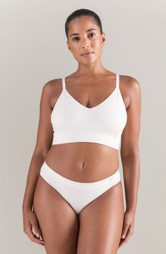Product image of Nudea The TENCEL™ Seamless Bralette White Sand