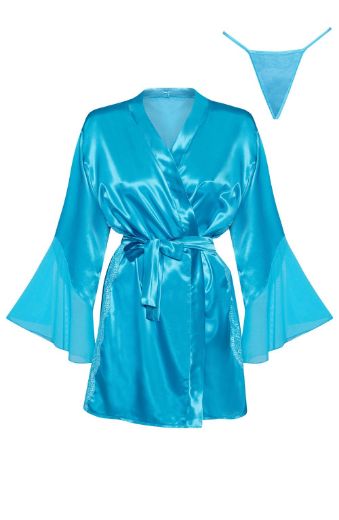 Product image of Beauty Night BN6659 Marlene Peignoir Turquoise