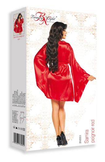 Product image of Beauty Night BN6664 Samira Peignoir Red