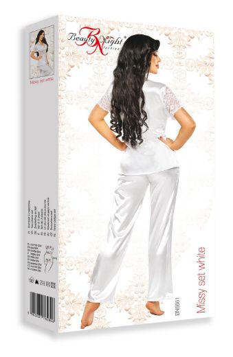 Product image of Beauty Night BN6661 Missy Set White