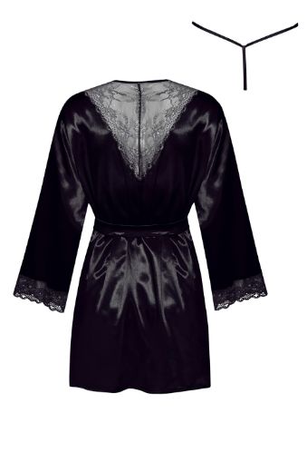 Product image of Beauty Night BN6669 Sherie Peignoir Black