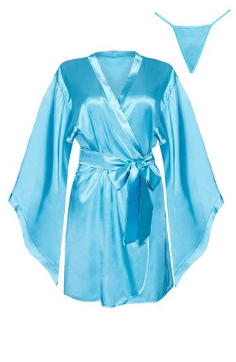 Product image of Beauty Night BN6666 Samira Peignoir Turquoise