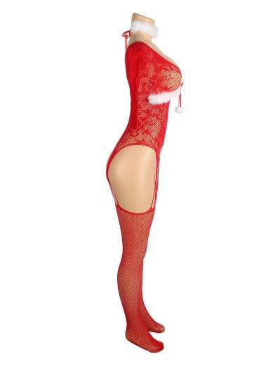 Product image of YesX YX878 Christmas Fishnet Bodystocking