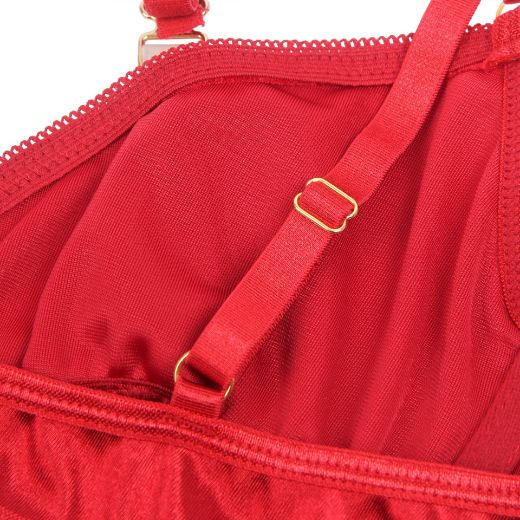 Product image of YesX YX872Q Hollow Cut Halter Bra Set Up To 2XL