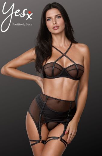 Product image of YesX YX868 Three Piece Bra Set