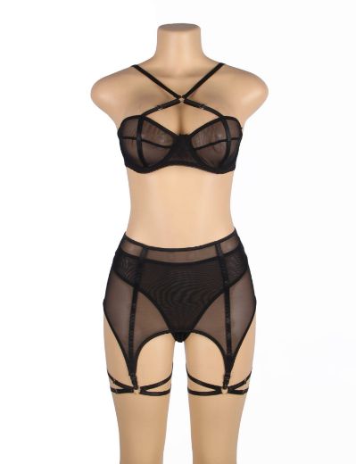 Product image of YesX YX868 Three Piece Bra Set