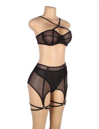 Product image of YesX YX868Q Three Piece Bra Set