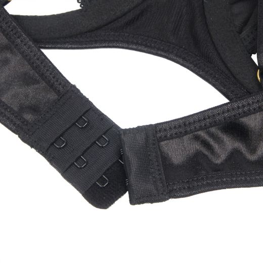 Product image of YesX YX871 Hollow Cut Halter Bra Set