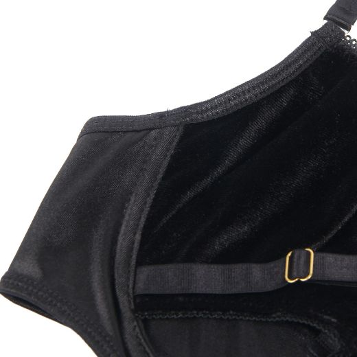 Product image of YesX YX871 Hollow Cut Halter Bra Set