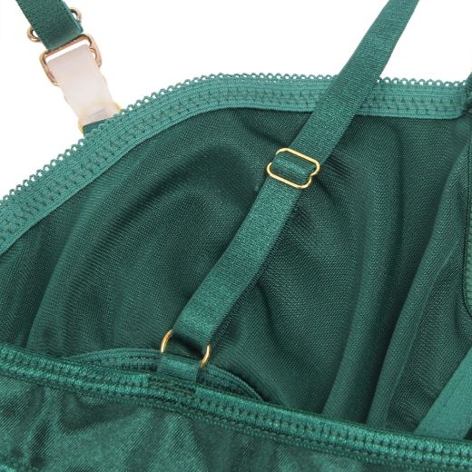 Product image of YesX YX873 Hollow Cut Halter Bra Set