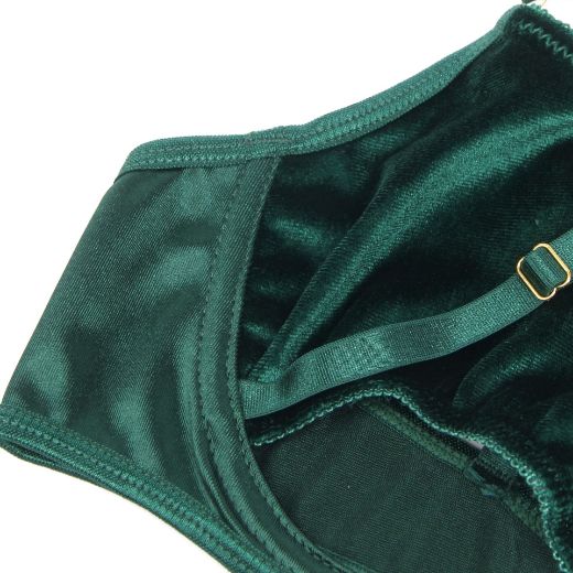 Product image of YesX YX873Q Hollow Cut Halter Bra Set