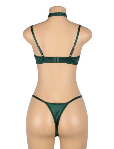 Product image of YesX YX873Q Hollow Cut Halter Bra Set