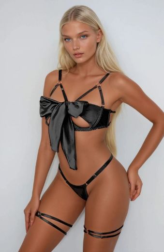 Product image of YesX YX883 Bow Bra Set