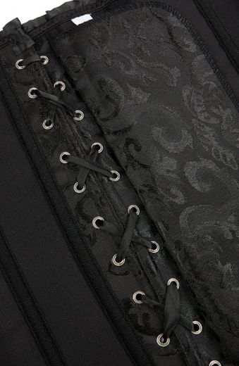Product image of YesX YX886 Stunning Black Borcade Corset Up to 5XL