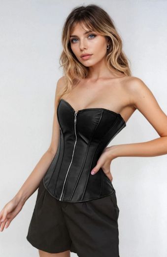 Product image of YesX YX888 Stunning Black Corset Up to 4XL