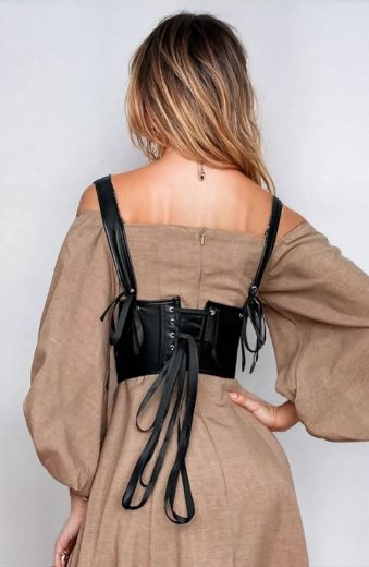 Product image of YesX YX889 Sexy Corset Black Up to 6XL