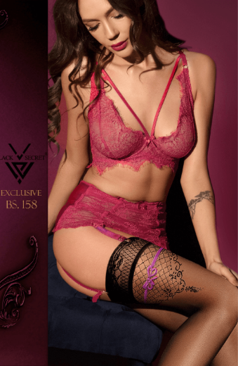 Product image of Black Secret BS158 Hold Ups Black