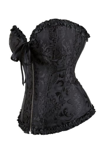 Product image of YesX YX896 Vintage Corset Style Black