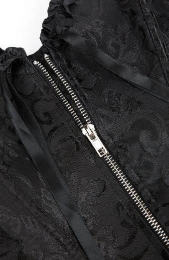 Product image of YesX YX896 Vintage Corset Style Black