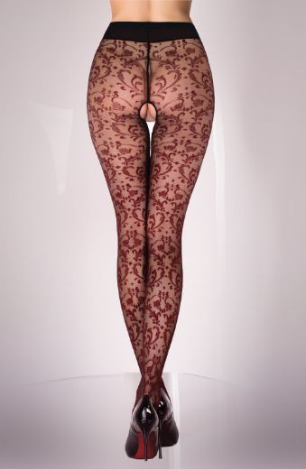 Product image of Black Secret BS135 Crotchless Tights